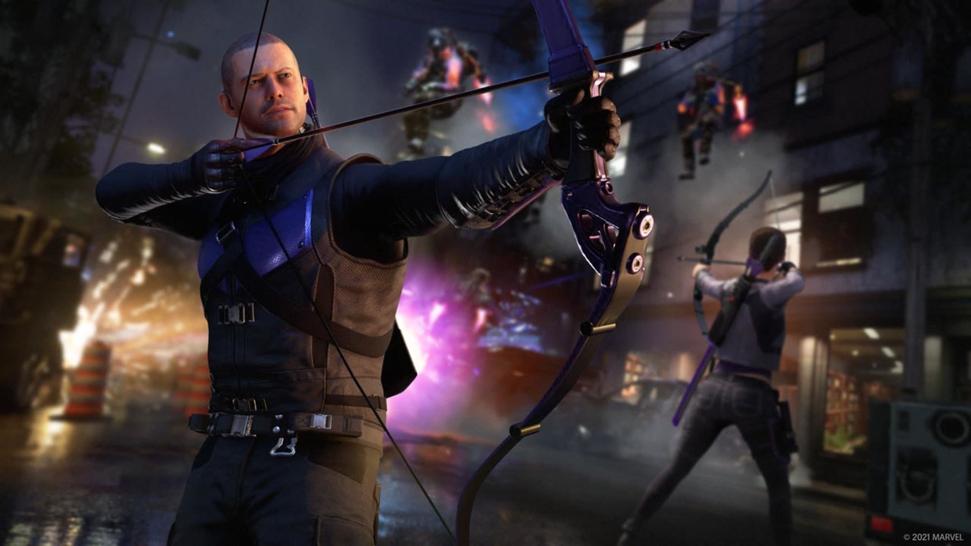 Marvel’s Avengers will slow down levels with Hawkeye DLC on March 18